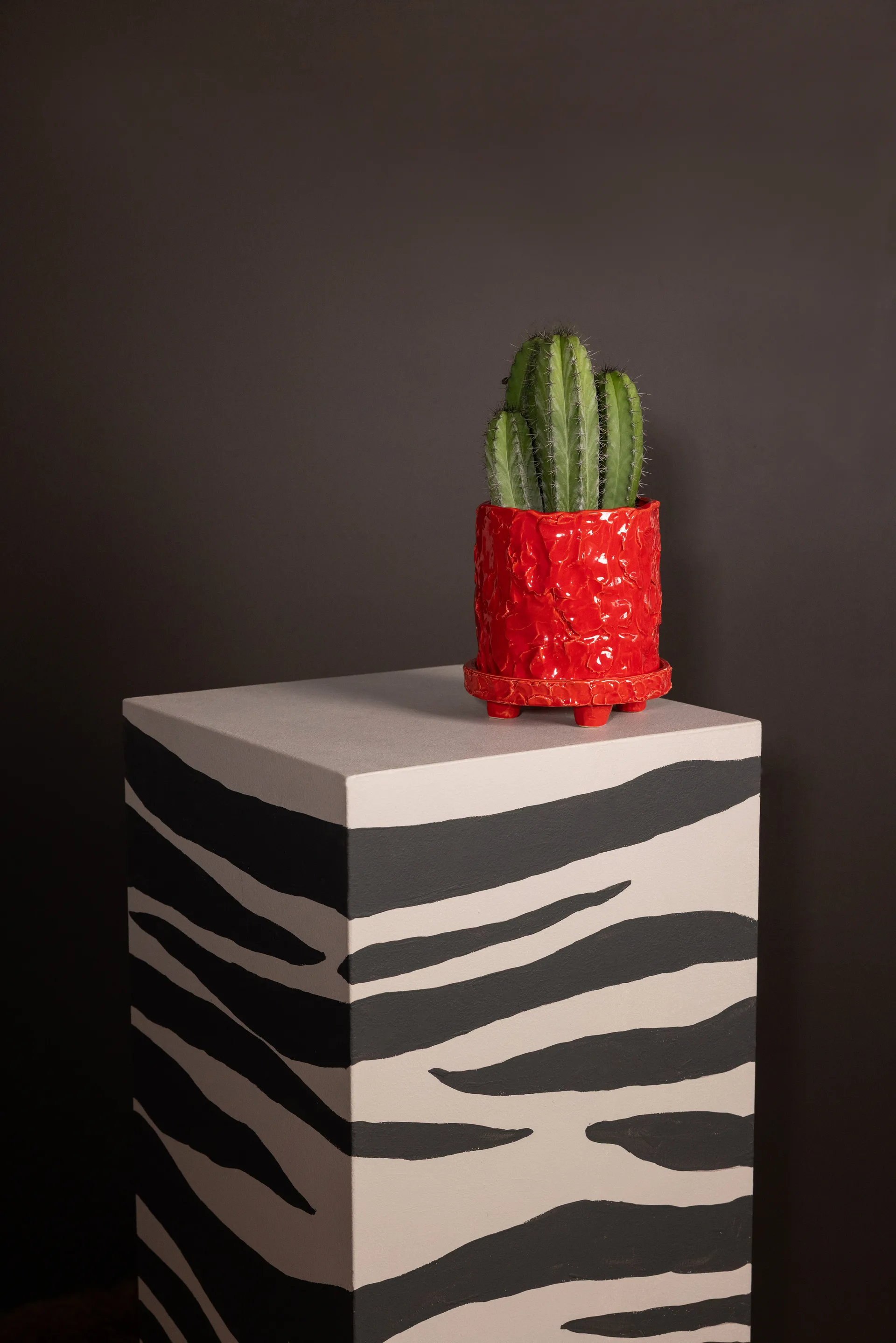 Muddy pot S Ø17.5 cm, Red Byon