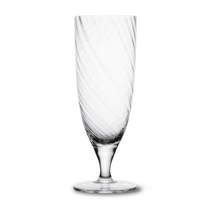 Opacity drinking glass on foot - Transparent - Byon