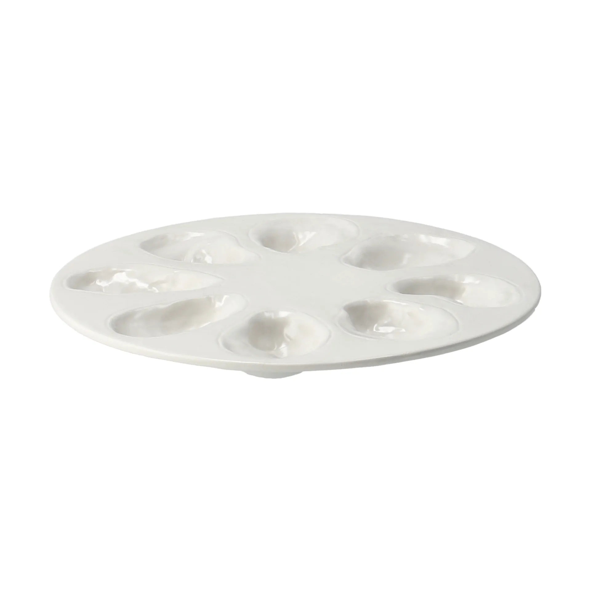 Oyster plate Ø27 cm, White Byon