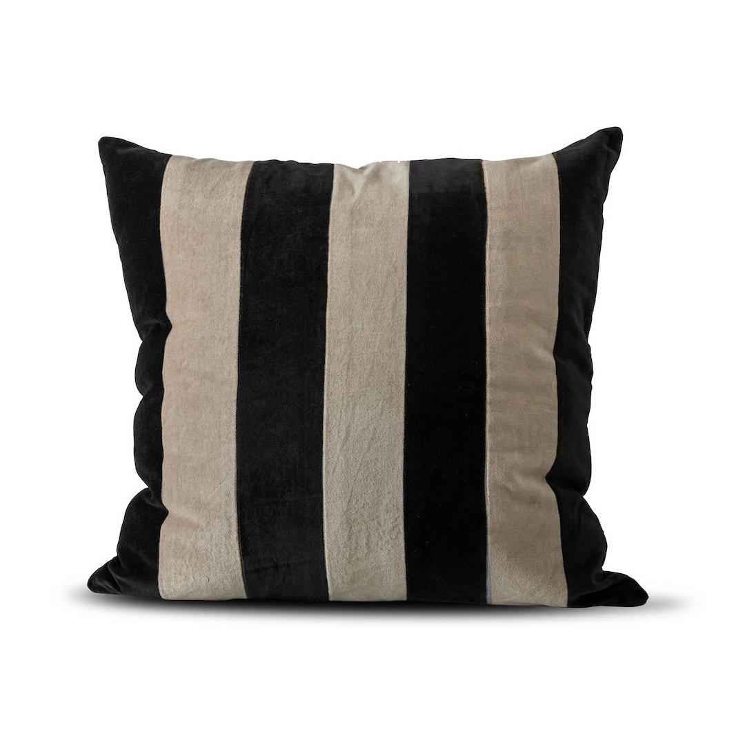 Byon Pathi cushion M 45x45 cm Black-beige