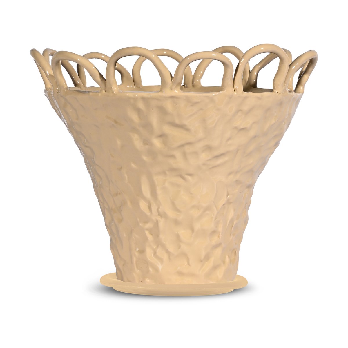 Byon Patty pot S o25 cm Beige | Scandinavian Design | Flower pots | Beige