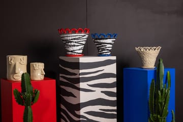 Patty pot S Ø25 cm - Zebra-blue - Byon