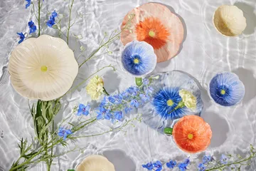 Poppy bowl - Blue, Ø11 cm - Byon