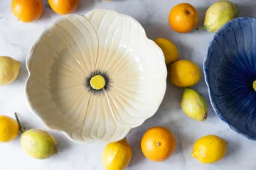 Poppy bowl - Blue, Ø30 cm - Byon