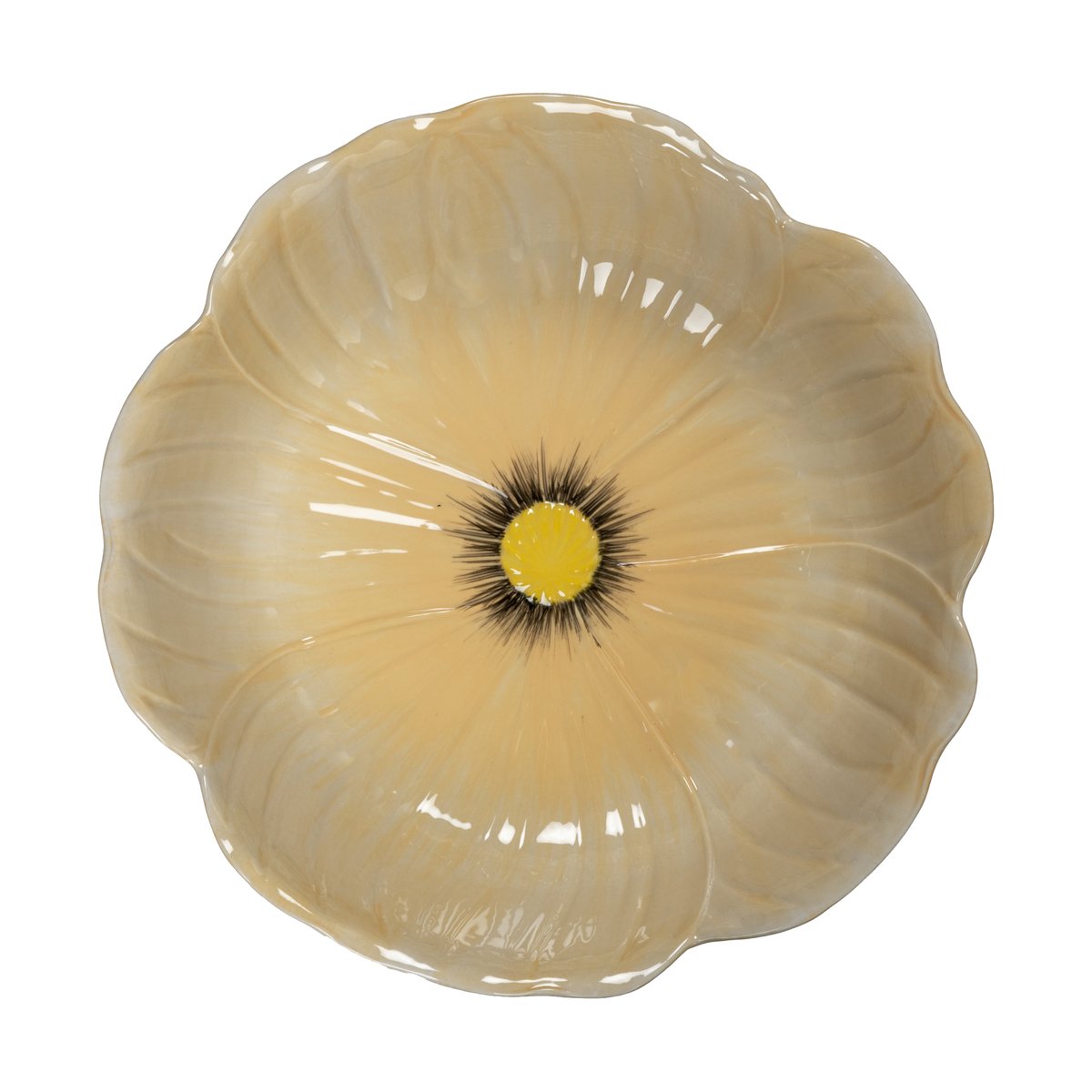 Byon Poppy bowl L o30 cm Beige | Scandinavian Design | Serving bowls | Beige