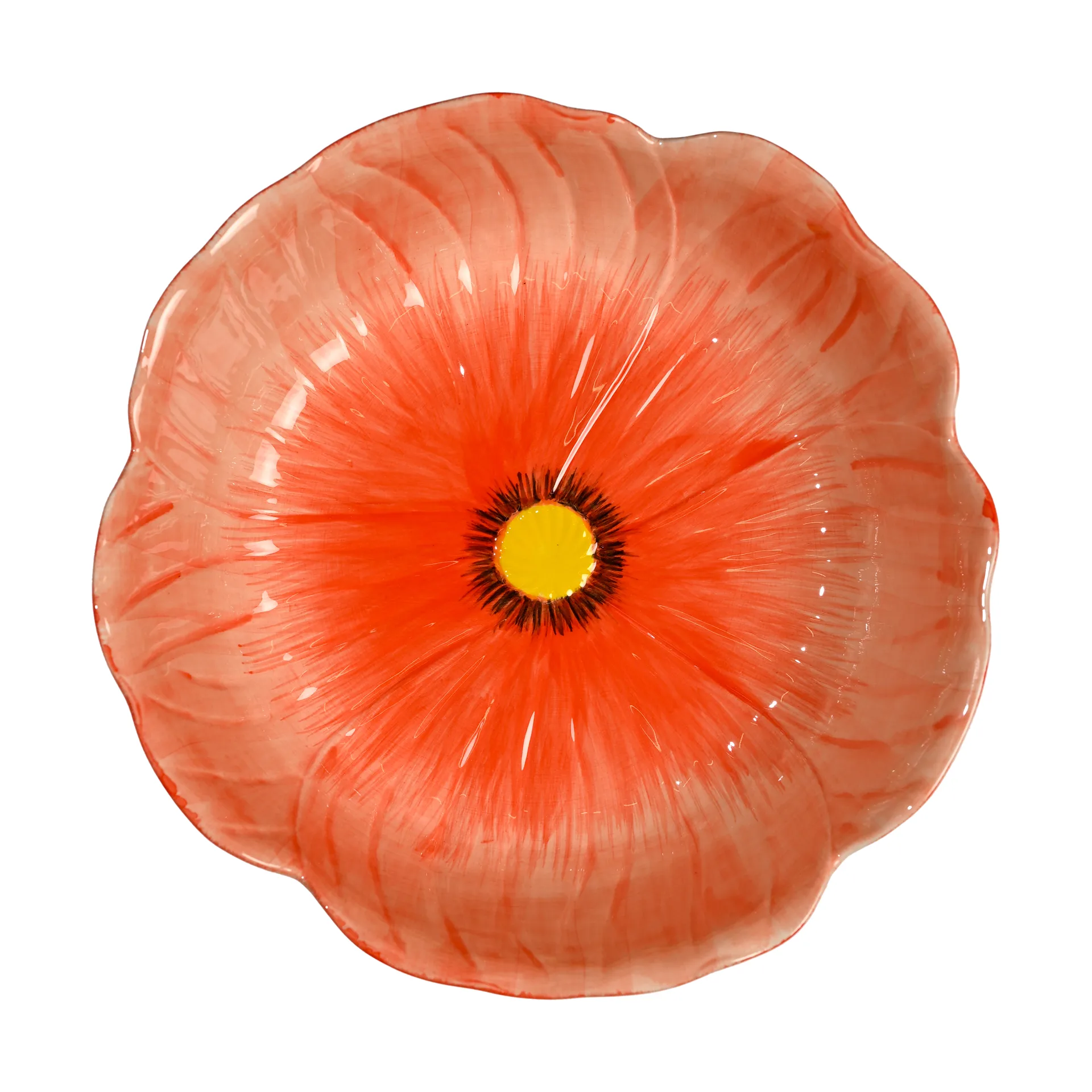 Poppy bowl L Ø30 cm, Red Byon