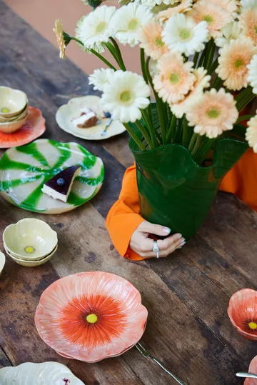 Poppy bowl - Red, Ø11 cm - Byon