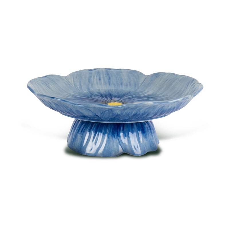 Byon Poppy cake stand Ø26 cm Blue
