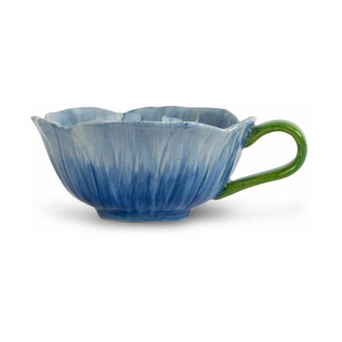 Poppy cup 22 cl - Blue - Byon