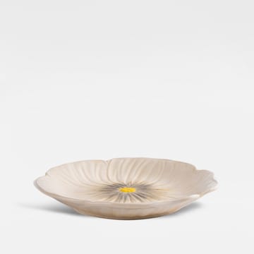 Poppy small plate 20.5x21 cm - Beige - Byon