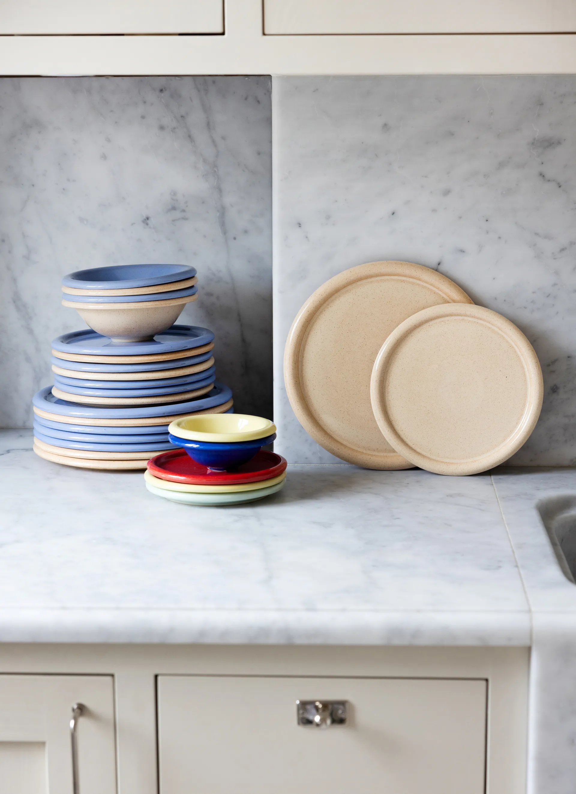 Porto bowl Ø18 cm, Beige Byon