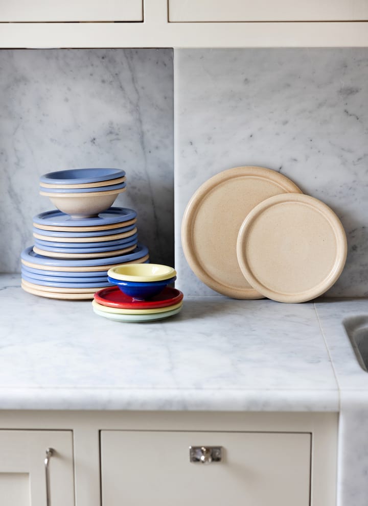 Porto plate Ø21.5 cm, Beige Byon