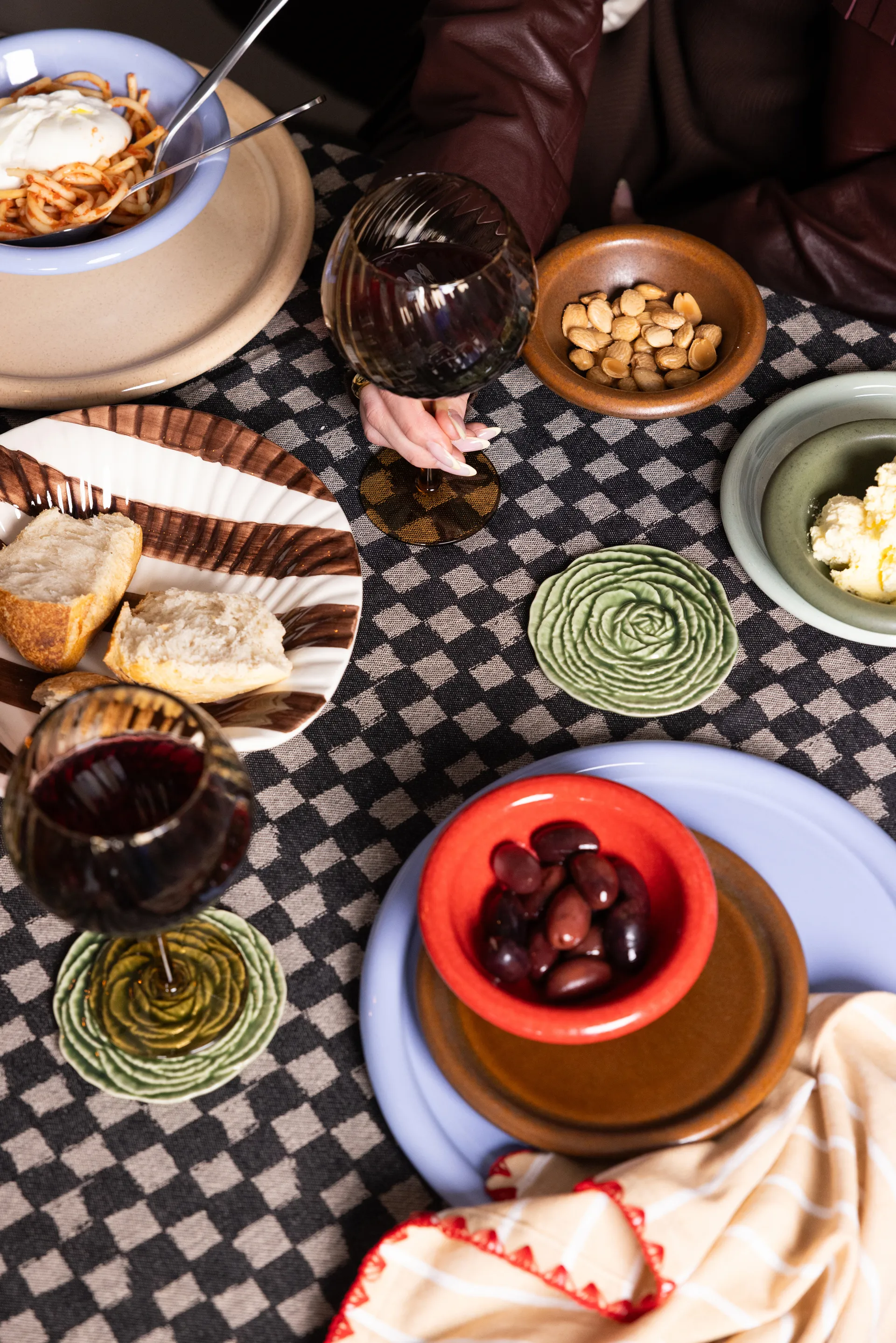 Porto saucer small Ø17 cm, Brown Byon