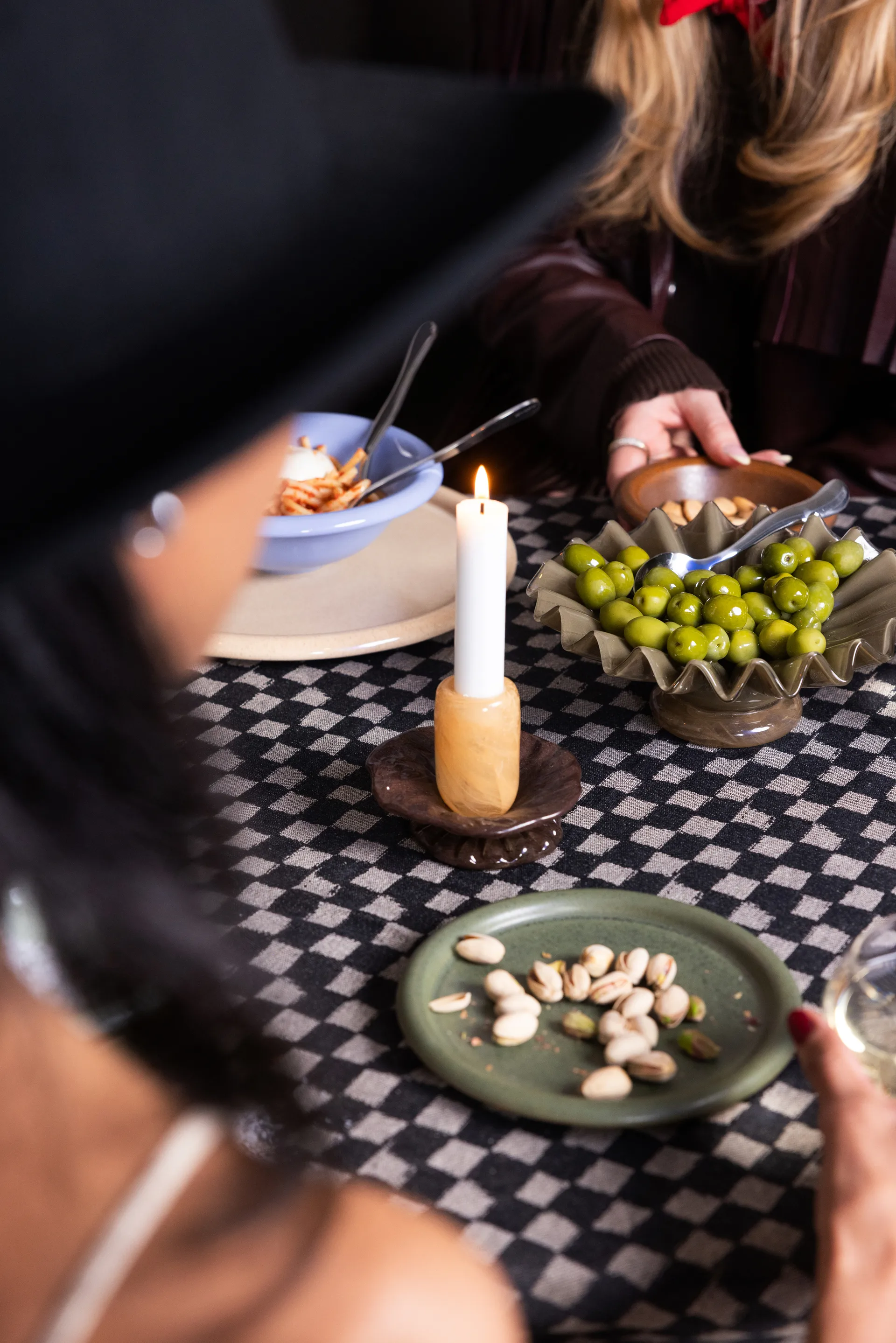 Porto saucer small Ø17 cm, Green Byon