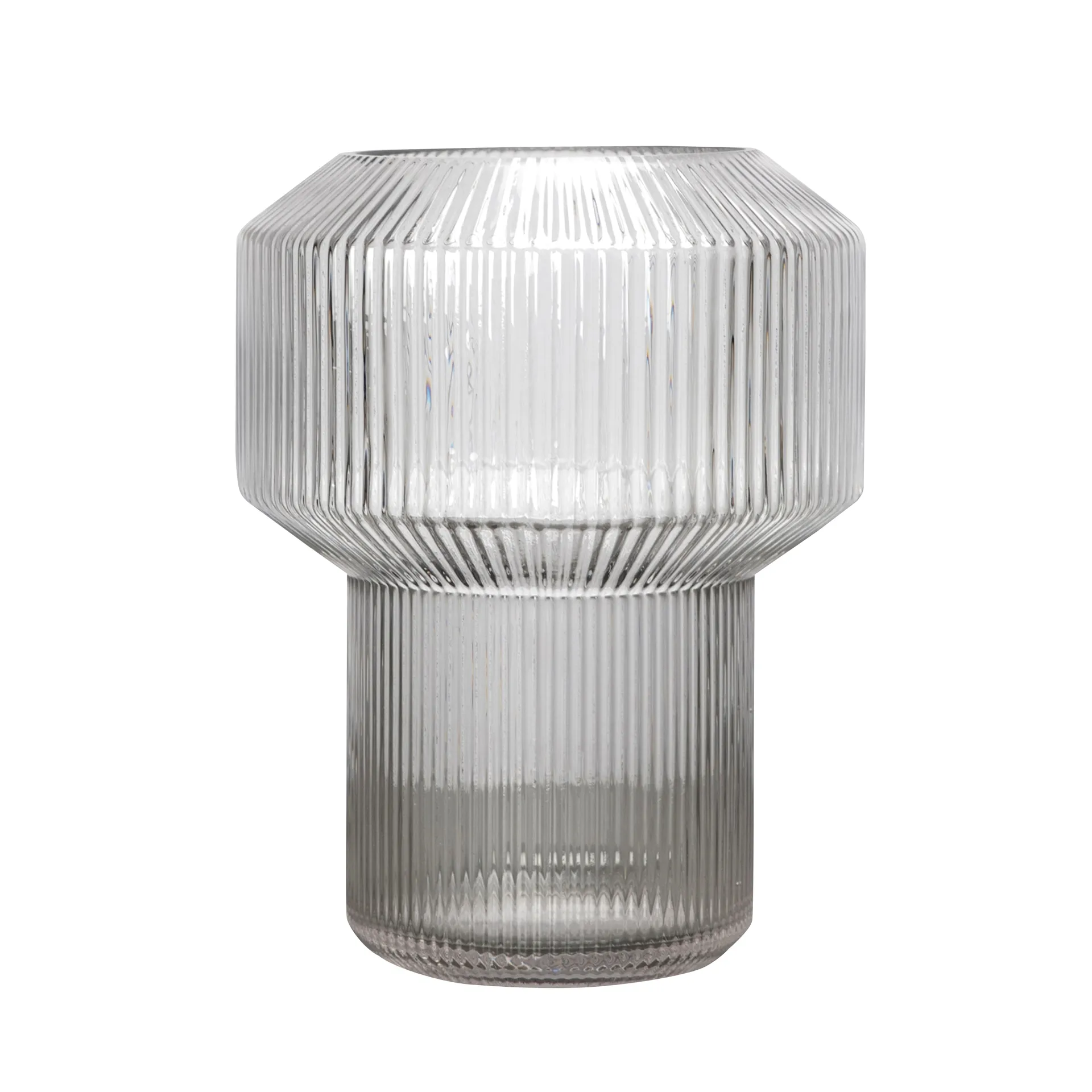 Rikke vase Ø18.5 cm, Clear Byon