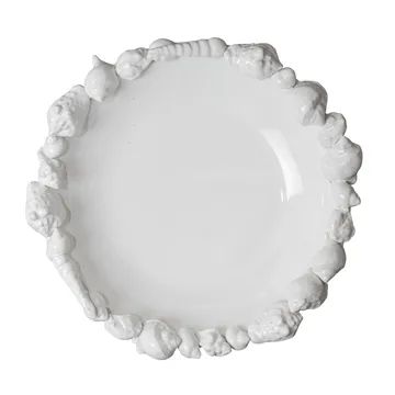 Shell saucer 38 cm - white - Byon