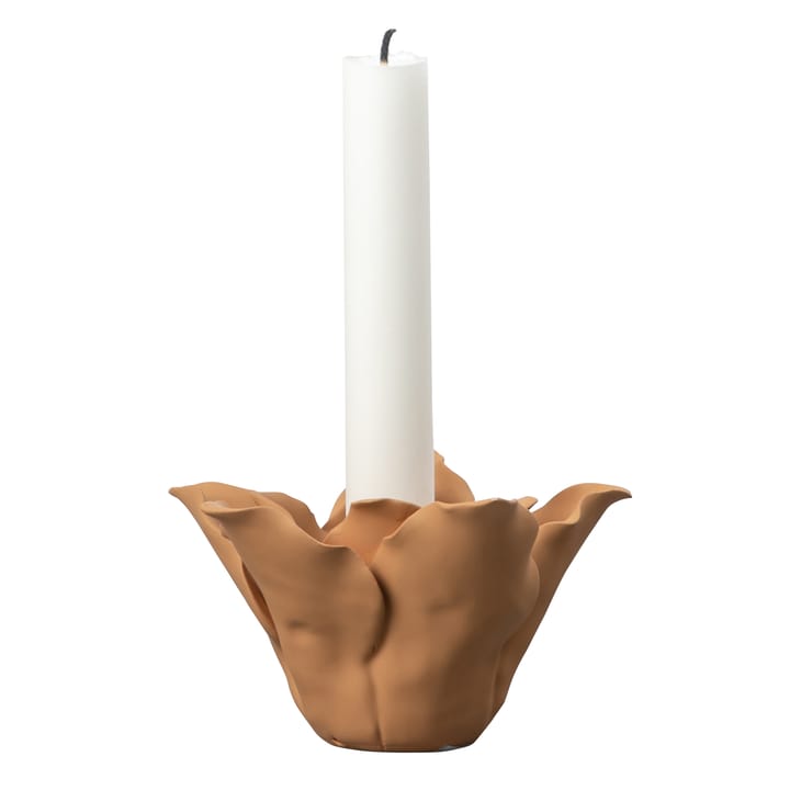 Sienna candle sticks 7 cm - terracotta (brown) - Byon