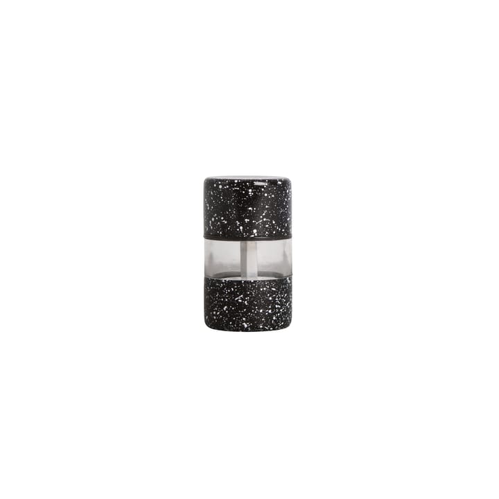Stories salt- and pepper mill 5 cm - black and white - Byon