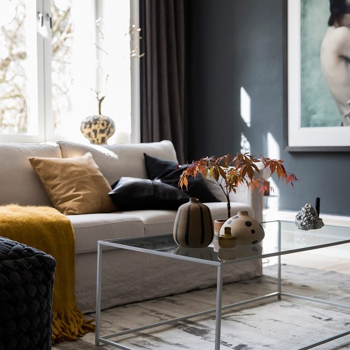 Stripes vase - Black-brown - Byon