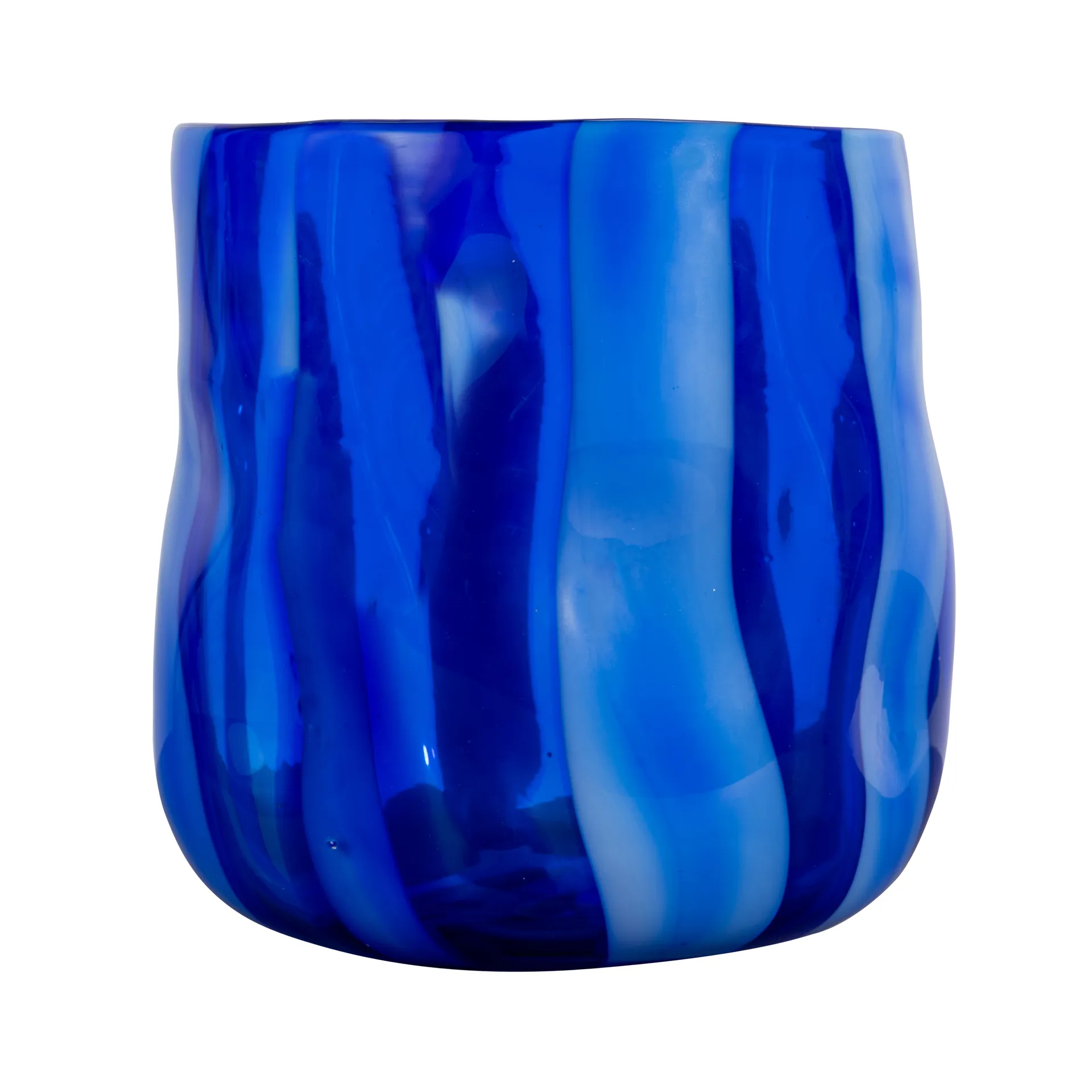 Triton vase 24 cm, blue Byon