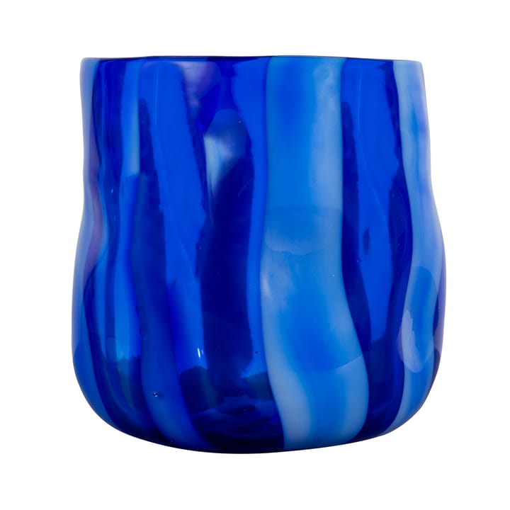 Triton vase 24 cm - blue - Byon