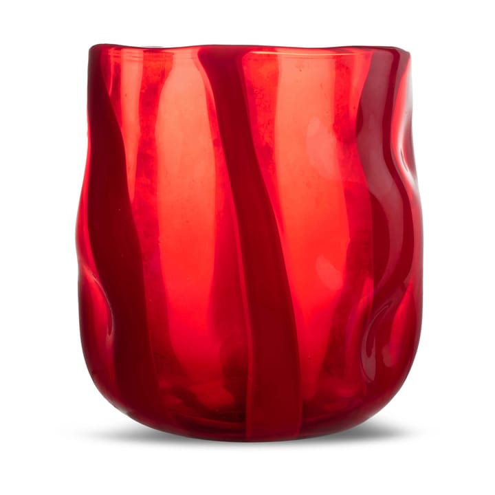 Triton vase 24 cm - Red - Byon