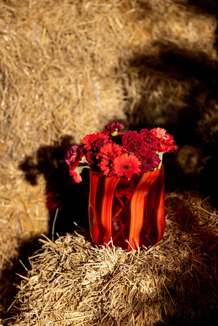 Triton vase 24 cm, Red Byon