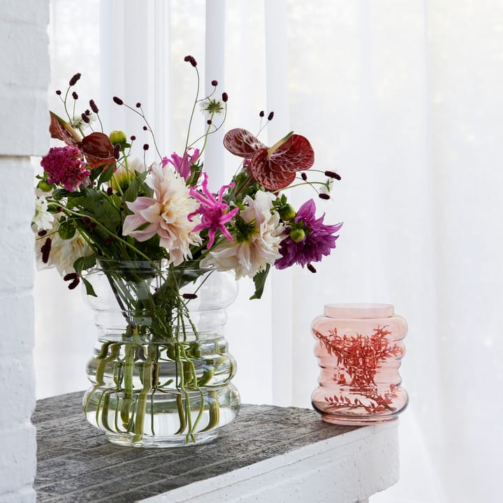Trixibelle vase 20 cm - Red - Byon