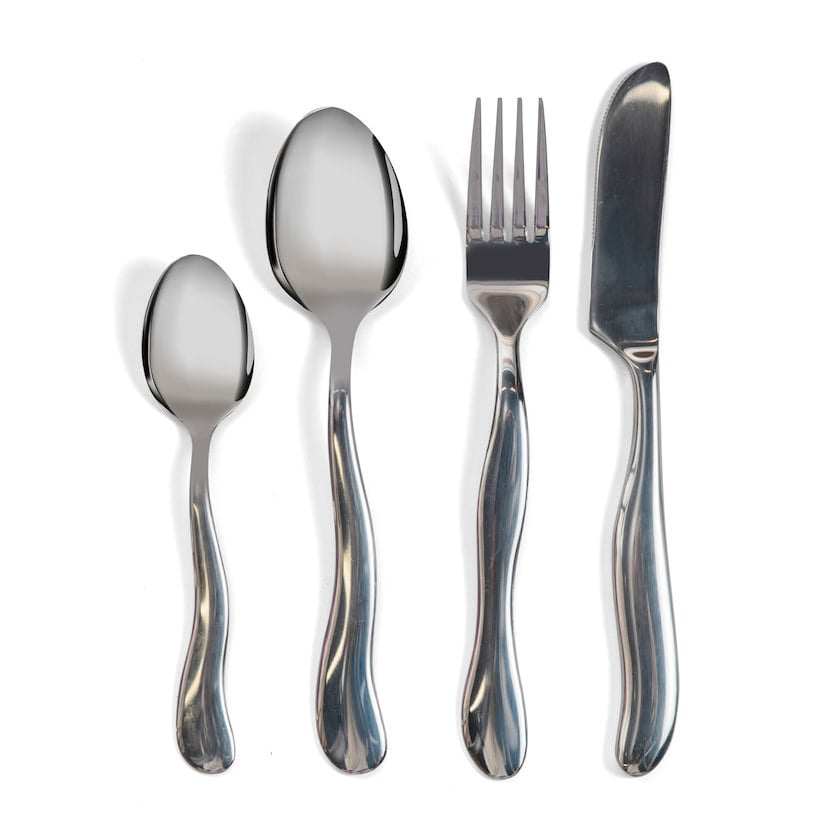 Byon Waverly cutlery 16 pieces Stainless steel | Scandinavian Design | Cutlery sets | Silver-coloured
