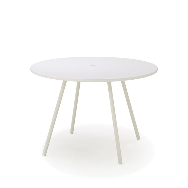 Area dining table - White - Cane-line