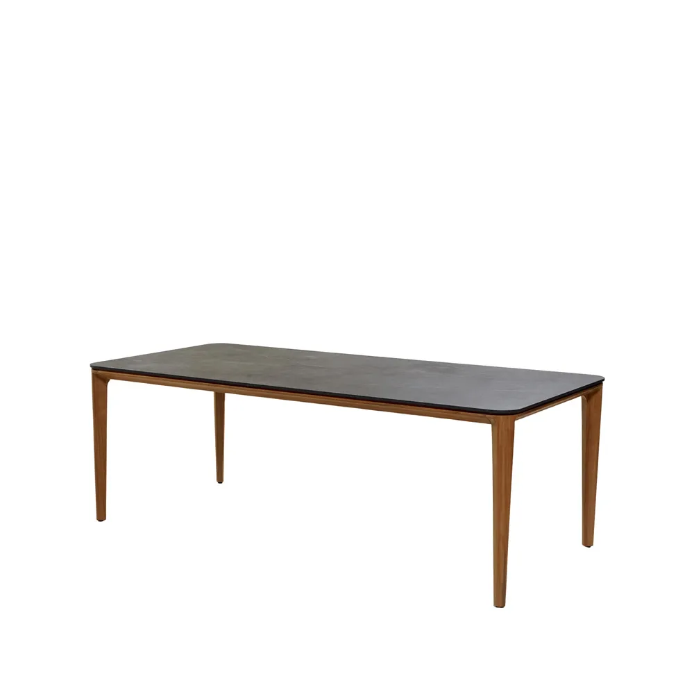 Aspect dining table, Fossil black-teak 210 cm Cane-line