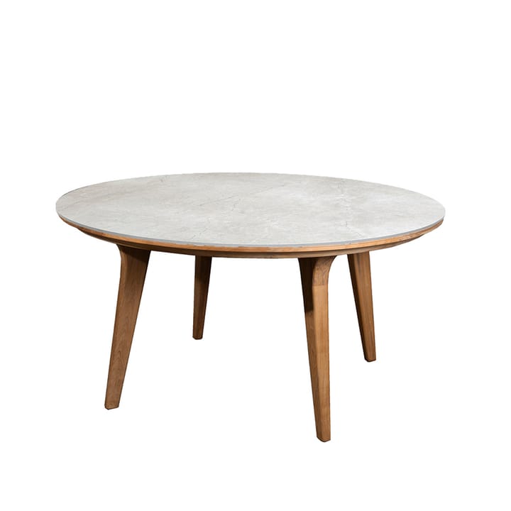 Aspect dining table round - Fossil grey-teak - Cane-line