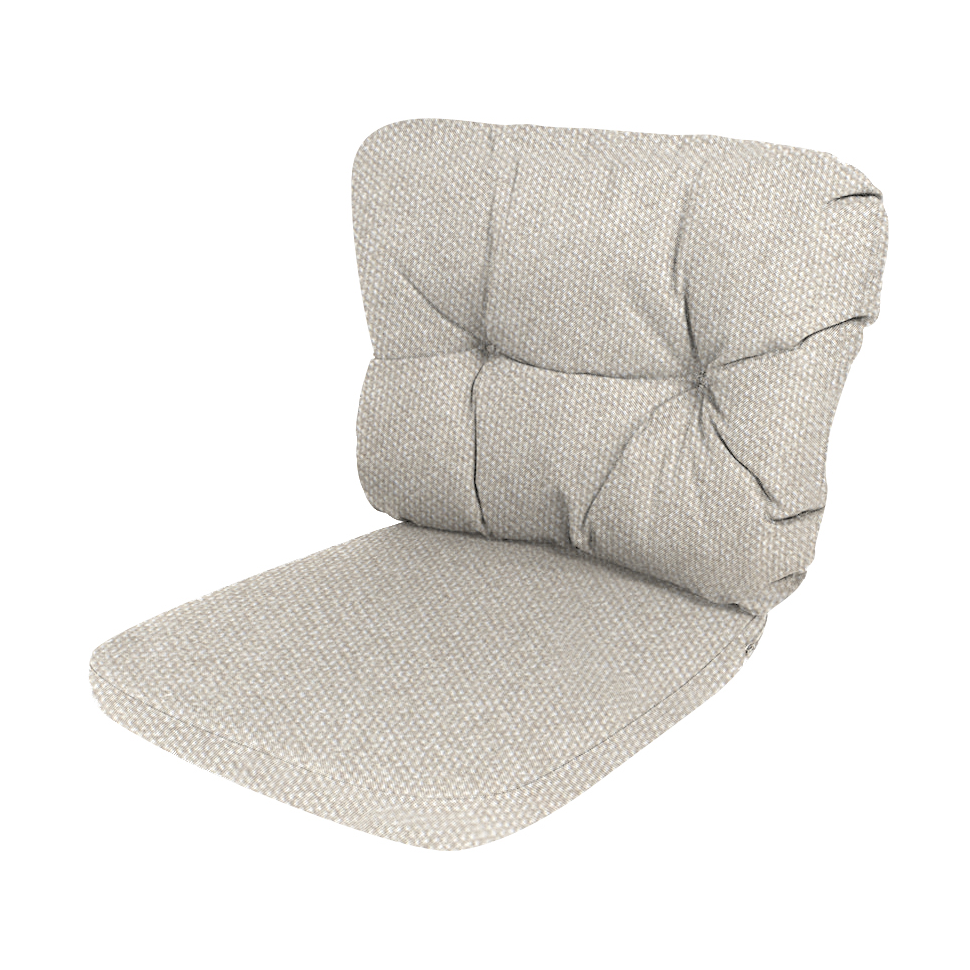 Cane-line Basket/Moments/Ocean chair cushion set Desert sand (Rise)