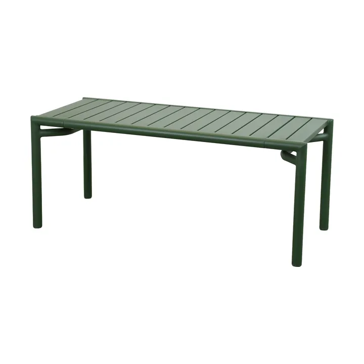 Bliss coffee table/bench - Dark green, 107x39x44 cm - Cane-line