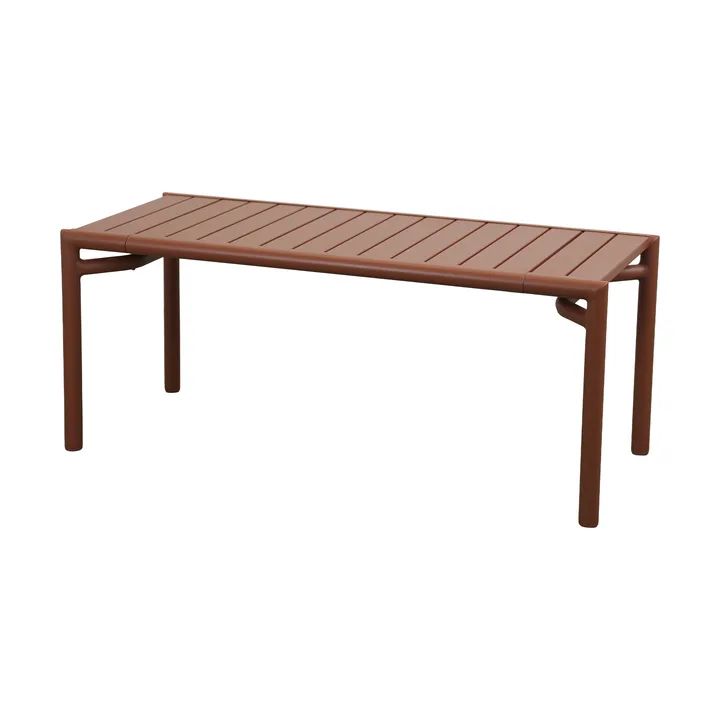 Bliss coffee table/bench - Desert red, 107x39x44 cm - Cane-line