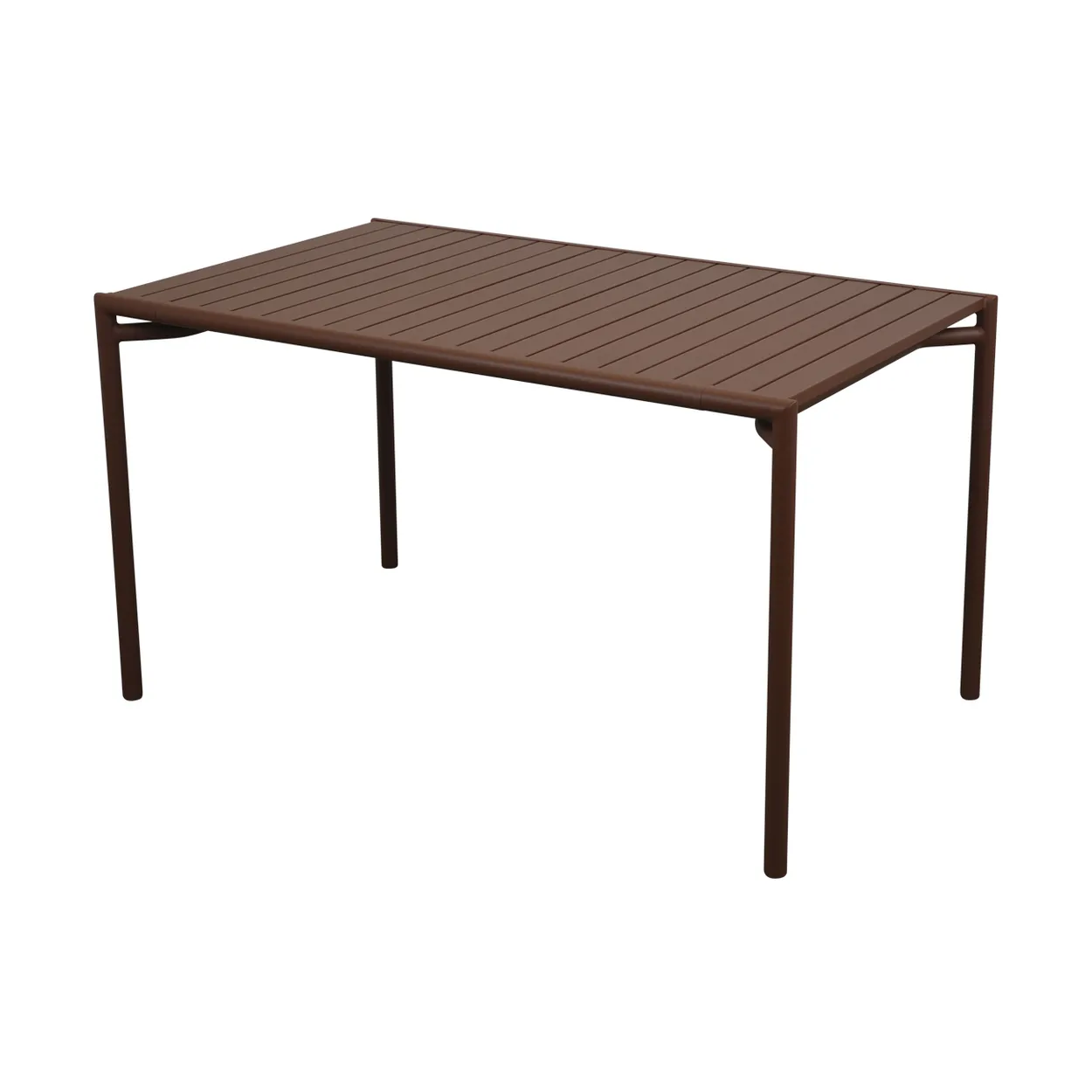 Cane-line Bliss dining table 81x133 cm Desert red | Scandinavian Design | Garden tables | Red
