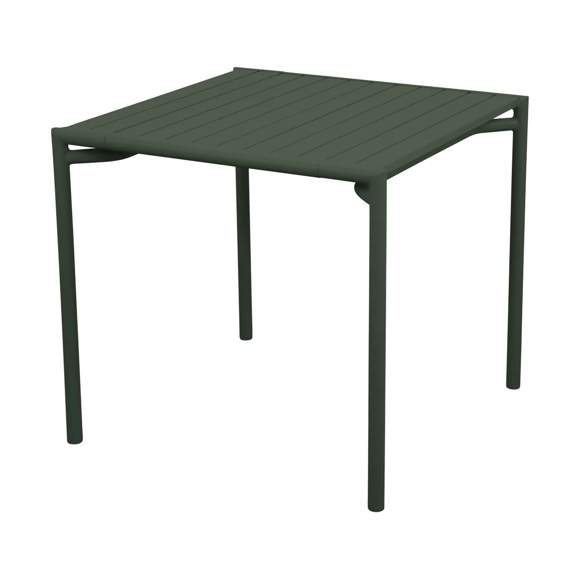 Cane-line Bliss dining table 81x81 cm Dark green | Scandinavian Design | Garden tables | Green