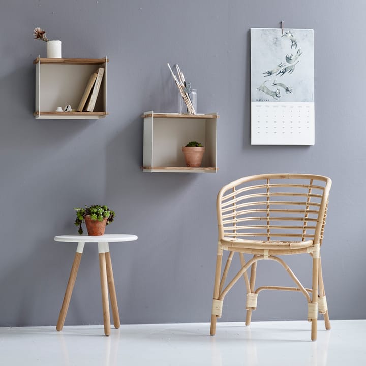 Box storage, White, teak Cane-line