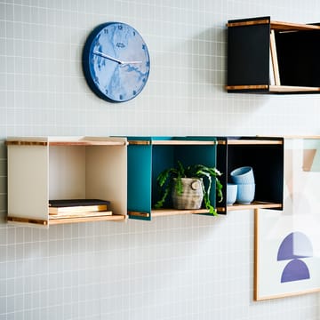 Box Wall Storage - White, teak - Cane-line