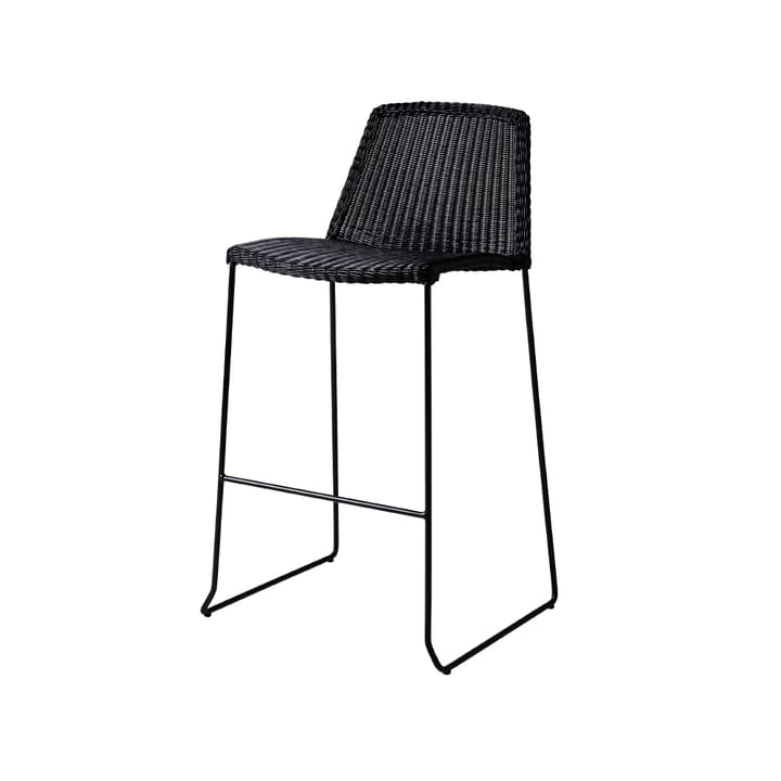 Breeze barstool - Black - Cane-line