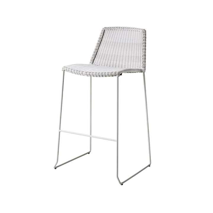 Breeze barstool - White grey - Cane-line