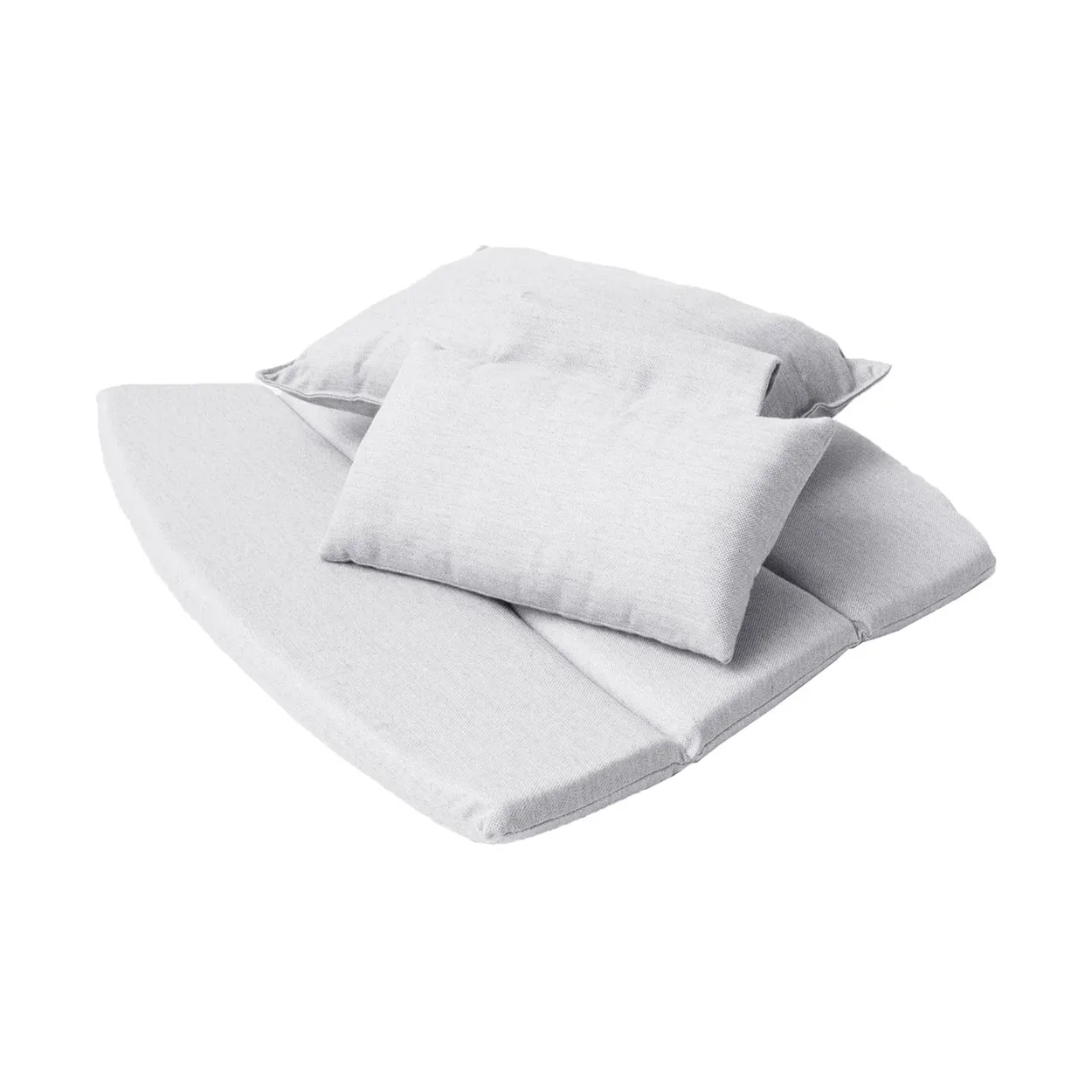 Cane-line Breeze cushion set lounge armchair high back Cane-line Natté light grey