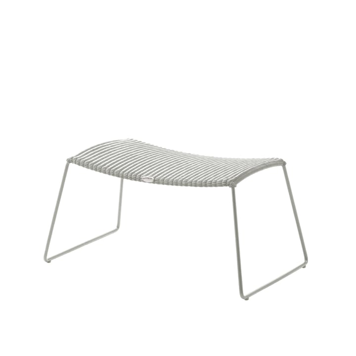 Breeze footstool - White grey - Cane-line