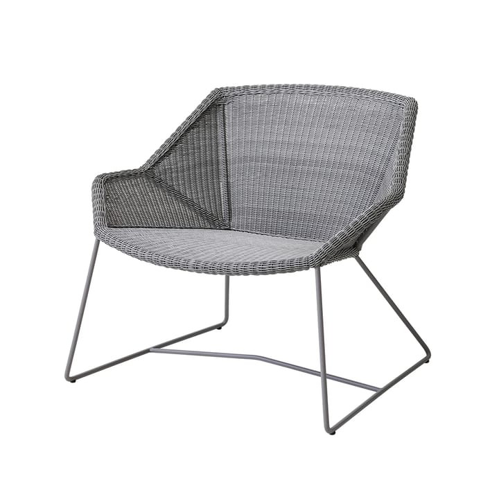 Breeze lounge armchair weave - Light grey - Cane-line