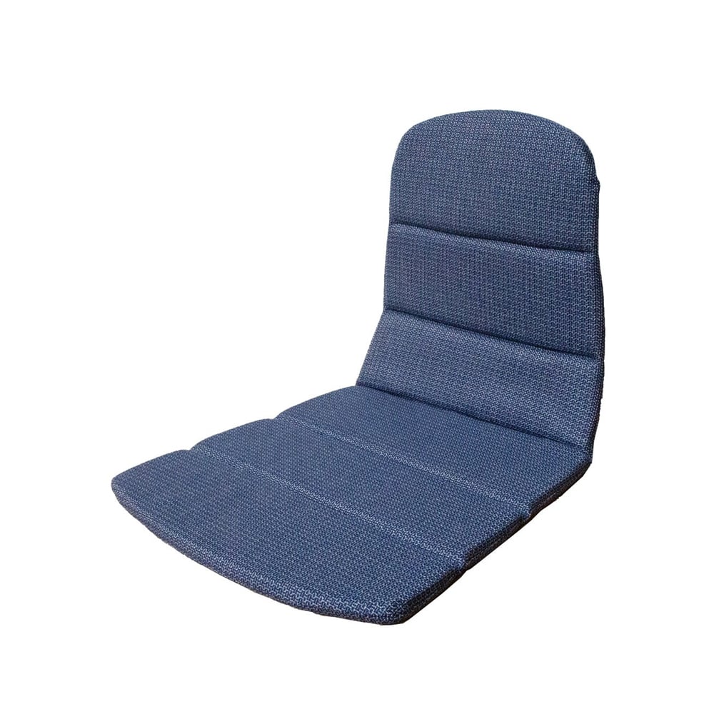 Cane-line Breeze seat/back cushion Link blue | Scandinavian Design | Blue