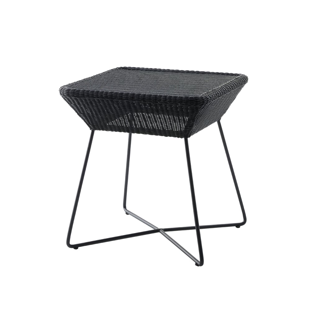 Cane-line Breeze side table Black | Scandinavian Design | Garden tables | Black