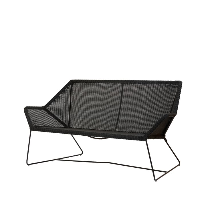 Breeze sofa 2-seater weave - Black - Cane-line