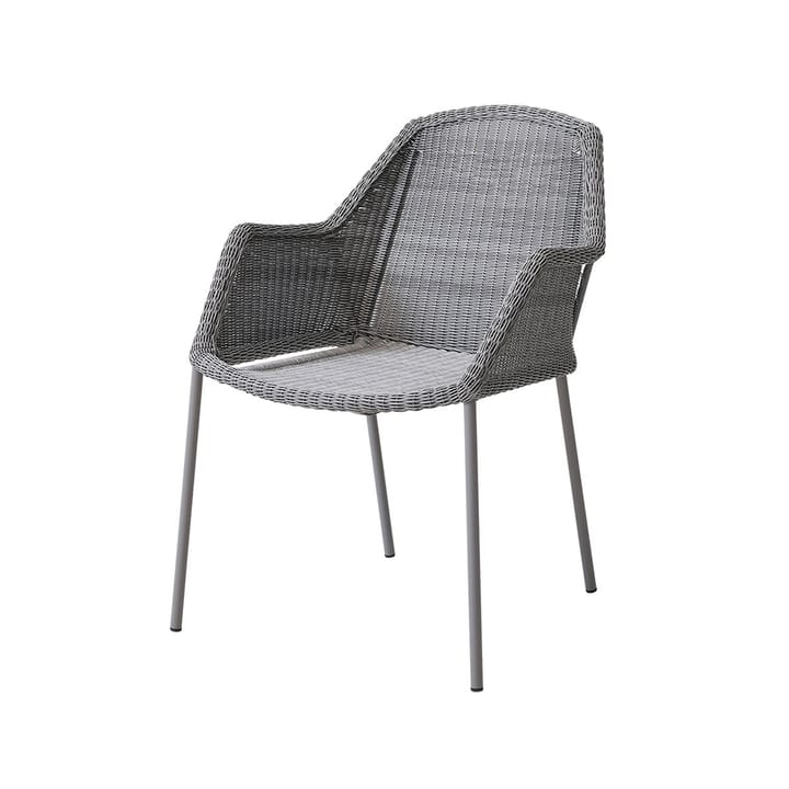 Breeze stackable armchair weave - Light grey - Cane-line