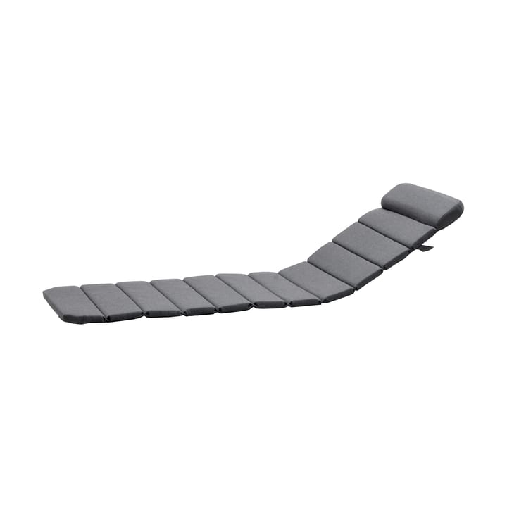 Breeze sun lounger cushion - Cane-line Natté grey - Cane-line