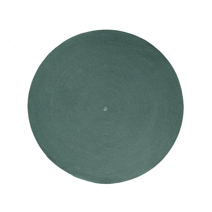 Circle rug round - Dark green, Ø140cm - Cane-line